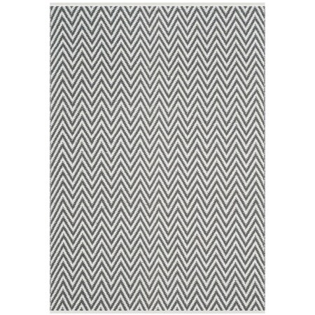 Safavieh 3 x 5 ft. Small Rectangle Montauk Hand Woven RugGrey & Ivory MTK812A-3
